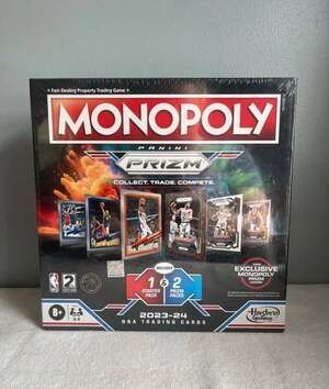 Panini Prizm 2023-24 NBA Monopoly Board Game 2nd Edition Sealed Box
